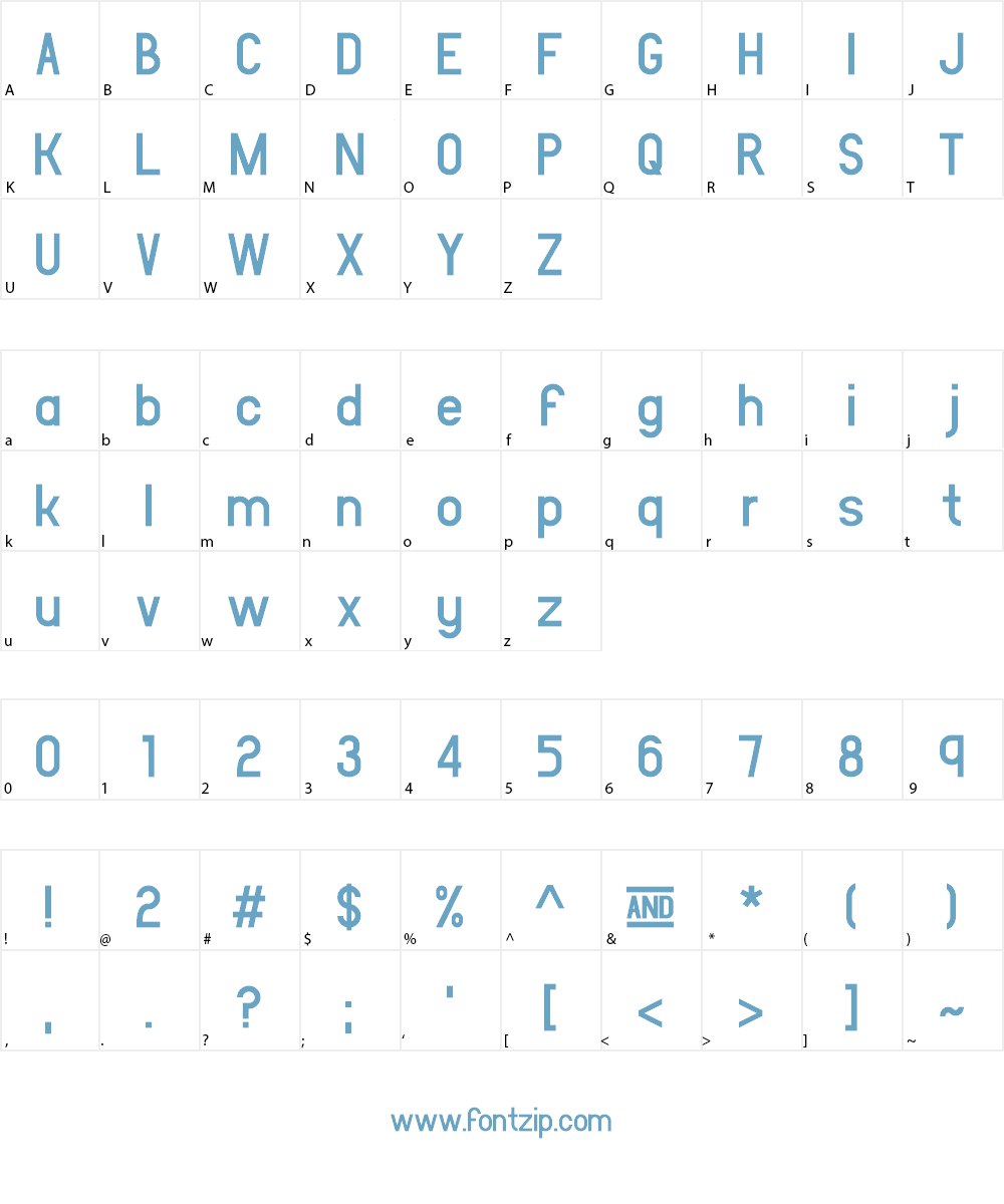Leipziger Messe Font Character